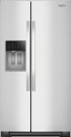 Whirlpool - 36 Cu. Ft. Side-by-Side Refrigerator with In-Door Ice & Water - Stainless Steel