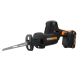Worx Nitro WX501L 20V Brushless Cordless Compact Reciprocating Saw - Black