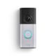 Ring - Wired Doorbell Plus (2nd Gen) â€” RetinalÂ 2K, 3D Motion Detection, Low-Light Sight - Silver