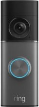 Ring - Wired Doorbell Pro POE (3rd Gen) Retinal 4K for ultra-clear video, 10x Zoom, Low-Light Sight for color night vision - Dark Silver