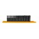 GEARWRENCH 1/4 in. Drive 6-Point Metric Deep Impact Socket Set (14-Piece) 84909