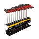 Klein Tools 6 in. Journeyman SAE T-Handle Set with Stand (10-Piece) JTH610E