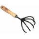 DeWit 7.5 in. Short Handle 5-Tine Cultivator 31-0903