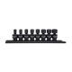 GEARWRENCH 3/8 in. Drive 6-Point SAE Standard Impact Socket Set (8-Piece) 84917N