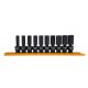 GEARWRENCH 3/8 in. Drive 6-Point Metric Deep Universal Impact Socket Set (10-Piece) 84924N
