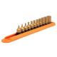 Mayhew Metric Hex Titanium Coated Low Profile Dual Drive Set (11-Piece) 16005