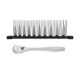 Milwaukee 3/8 in. Drive Metric Deep Well 6-Point Socket Set and 3/8 in. Drive Ratchet (11-Piece) 48-22-9505-48-22-9038