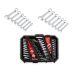 Husky SAE/MM Combination and Stubby Wrench Set (38-Piece) HCWSW38PCSMCB