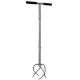WaLensee 36 in. 4-Tine Steel Handle Twist Tiller Cultivator For Garden GT-CT002