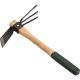 Dyiom 15 in. 3-Tine Black Cultivator with Rust Proof B01MTDMUCI
