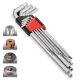 Powerbuilt 9-Piece Zeon SAE Hex Key Wrench Set for Damaged Fasteners 240096