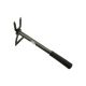 DeWit 6.10 in. L Handle 13.6 in. L 2-Tine Cultivator with Wide Edge Chopping Hoe 31-3075