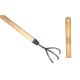 DeWit 52 in. L handle 55 in. L 3 Tine Long Handle Cultivator 31-0941