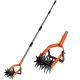WaLensee 73 in. Rotary Cultivator Tool, Adjustable Garden Hand Tiller with Stainless Steel Pole, 2-in-1 Garden Cultivator Tool GT-CT008-HD28