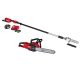 Milwaukee M18 FUEL 10 in. 18V Lithium-Ion Brushless Cordless Telescoping Pole Saw Kit w/16 in. Chainsaw, 12.0 Ah Battery, Charger