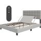 Boyd Sleep Adjusta-Flex 100 Queen Power Adjustable Head Lift Base, Wireless Remote, 10-Minute Assembly, Box Spring Compatible NBUL100DBQN
