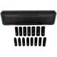 Milton 1/2 in. Drive Deep 10-24 mm Metric Impact Socket Set (15-Piece) 1300-SS-05
