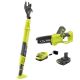 RYOBI ONE+ 18V 6 in. Cordless Battery Compact Pruning Chainsaw & 18V Cordless Battery Lopper w/2.0 Ah Battery and Charger