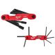 Milwaukee Electrician's SAE and Torx Folding Hex Key Set (19-Piece) 48-22-2180-48-22-2184