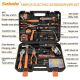 MYWISH 139-Piece Home Tool Kit with Hard Shell Carrier SF-STT-139
