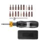 SKYSHALO 1/4 in. Drive Torque Screwdriver Set Wrench, 10-50 in. lbs. Torque Adjustment Range, Torque Range Accurate to ±5% NJQZBDDWC10-5FU59V0-SK0321