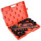 SKYSHALO 3/4 in. Drive Impact Socket Set, 27-Pieces SAE 7/8 in. to 2 in. and Metric 22 mm to 50 mm, 6-Point Cr-V Alloy Steel CJ1CRV2634SAE5QQ6V0-SK0401