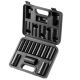 SKYSHALO 11 Piece 3/8 in. Drive Impact Socket Set, SAE 5/16 in.-1 in., 6 Point CR-V Alloy Steel for Auto Repair, Includes Case CJTTZJ1CRV11EQ24GV0-SK0506