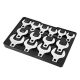 SKYSHALO Crowfoot Wrench Set, SAE, 40CR, 1/2 in. Drive Measurement Standard Impact Socket Adapter Set (14-Piece) w/Carrier NJBSTZJT1214TFIT9V0-SK0506