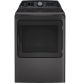 GE Profile 7.4 cu. ft. Capacity Smart aluminized alloy drum Electric Dryer w/ Sanitize Cycle and Sensor Dry - PTD70EBPTDG