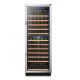 Lanbo - 138 Bottle Dual Zone Wine Cooler - Black