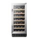 Lanbo - 33 Bottle Wine Cooler - Black