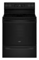 Whirlpool - 5.3 Cu. Ft. Freestanding Electric Range with Air Cooking Technology and Steam - Black