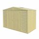 Duramax Building Products Woodbridge 10.5 ft. x 5 ft. Plastic Vinyl Shed with Foundation 00283