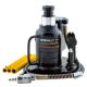 Omega Lift 20-Ton Black Low Profile Air/Hydraulic Welded Bottle Jack 18209