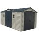 Duramax Building Products Apex Pro 15.9 ft. x 8.1 ft. Vinyl Storage Shed 40216