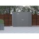 Arrow Select 8 ft. W x 4 ft. D Charcoal Metal Shed 28 sq. ft. SCP84CC