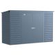 Arrow Select 10 ft. W x 4 ft. D Blue Grey Metal Shed 35 sq. ft. SCP104BG