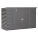 Arrow Select 10 ft. W x 4 ft. D Charcoal Metal Shed 35 sq. ft. SCP104CC