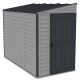 Duramax Building Products Sidemate 4 ft. x 8 ft. Plastic Vinyl Lean To Storage Shed Adobe with Foundation 29.25 sq. ft. 36625