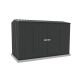 ABSCO Premier 10 ft. x 5 ft. Galvanized Steel Metal Shed in Monument Gray with SNAPTiTE Assembly System (50 sq. ft.) AB1003