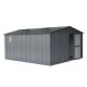 Tatayosi 11 ft. x 12.5 ft. Metal Outdoor Garden Sheds Storage Sheds Lockable Door Tool Storage Room with Windows (145 sq. ft.) P-DJ-W1350S00008