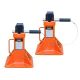 BLACK BULL 22 Ton High Height Pin Type Jack Stand Set, Adjustable Height (2-Pack) JS22SET