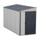 Duramax Building Products Sidemate 4 ft. x 10 ft. Plastic Vinyl Lean To Shed with Foundation Adobe Color (197 sq. ft.) 36725