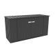 ABSCO Utility 7.5 ft. W x 2.5 ft. D Garbage Can Metal Storage Shed in Monument with SNAPTiTE Assembly System (19 sq. ft.) AB1051