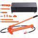 SKYSHALO 20 Ton Porta Power Kit, Portable Hydraulic Jack with 4.6 ft./1.4 m Oil Hose, Car Frame Repair Tool with Storage Case FLDTJHSD20TPUKYSUV0-0718