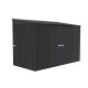ABSCO 10 ft. W x 5 ft. D Metal Bike Shed in Monument with SNAPTiTE Assembly System (49 sq. ft.) AB1150