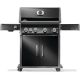 NAPOLEON Rogue PRO 525 Propane Gas Grill with Infrared Side Burner, 4-Burners, Black RP525SIBPK-2