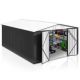 VIWAT 10 ft. W x 14 ft. D Outdoor Metal Shed Storage with Updated Frame Structure and Lockable Doors, White (140 Sq. Ft） SSH-M1014-2