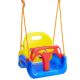 VEVOR 3-in-1 Toddler Swing Seat, Baby Seat, Metal Outdoor, Swing Set with Adjustable Ropes and Snap Hooks, Included Swing 3H1YYEQQZYSHC367VV0-1216