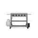 TYTUS Anaheim 36 in. 5-Burner Flat Top Gas Grill in Gunmetal Gray TDT-571-0101